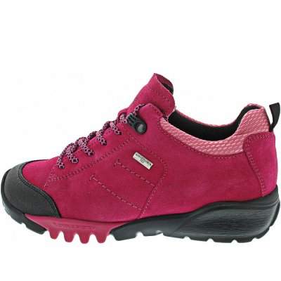 Waldläufer H-Amiata sportlicher Schnürer in magenta rosi
