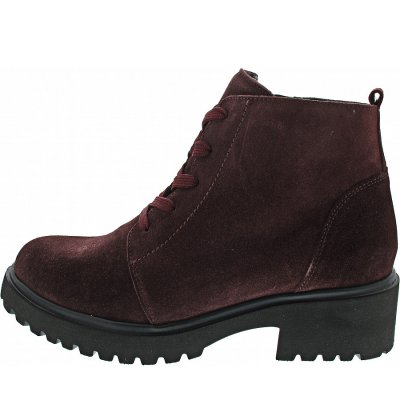 Waldläufer H-Luise Schnürstiefelette in bordo Waldläufer H-Luise Schnürstiefelette in bordo