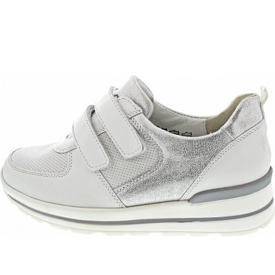 Waldläufer M-Sarah Klettschuh in weiss silber