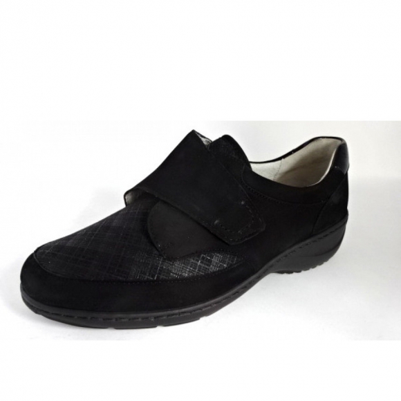 Waldläufer weite k Slipper in schwarz