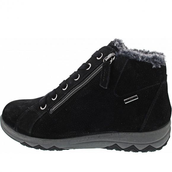 Waldläufer H-Teresa Schnürstiefel in schwarz