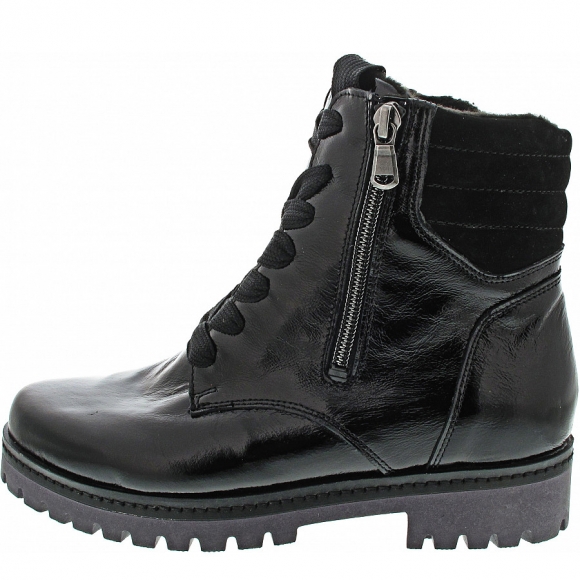 Waldläufer Hanako Schnürstiefel in schwarz