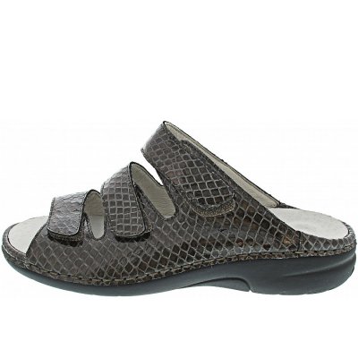 Waldläufer Gunna Pantolette in Steel-Boa schiefer Waldläufer Gunna Pantolette in Steel-Boa schiefer