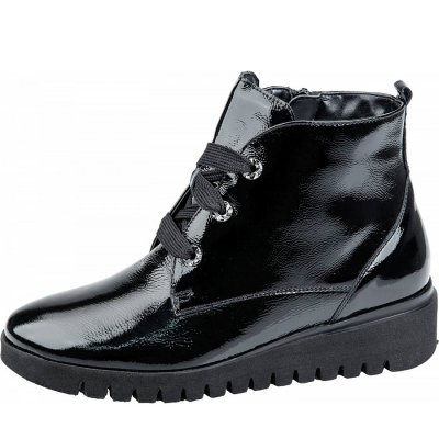 Waldläufer Stiefel in schwarz