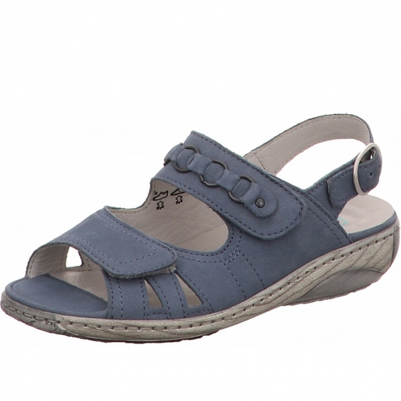 Waldläufer garda Sandalette in blau