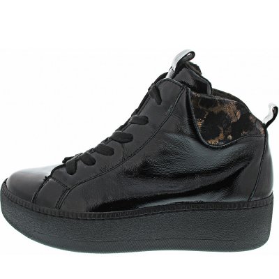 Waldläufer H-Nicky Sneaker high in schwarz