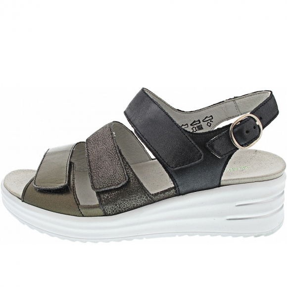 Waldläufer H-Dina Sandale in bronce carbon schwarz