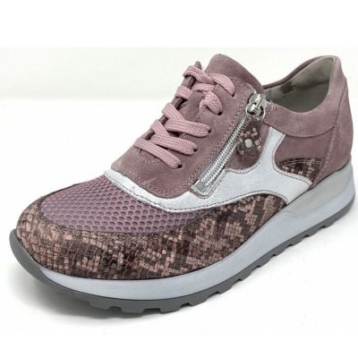 Waldläufer Hiroko Schnürer in Rosa / Silber
