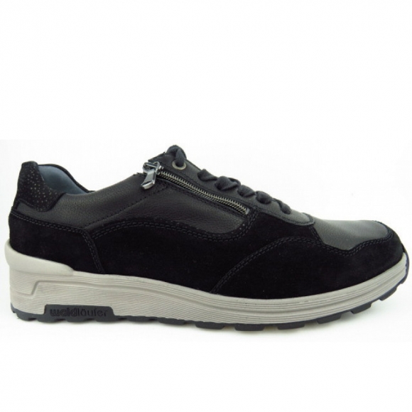 Waldläufer H-Etienne schwarz Sneaker in schwarz