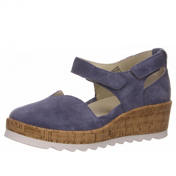 Waldläufer Sandalette in blau