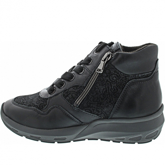 Waldläufer Tonia Schnürstiefel in schwarz