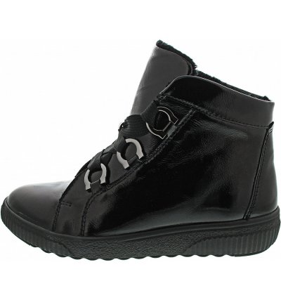 Waldläufer H-Steffi Schnürstiefel in schwarz