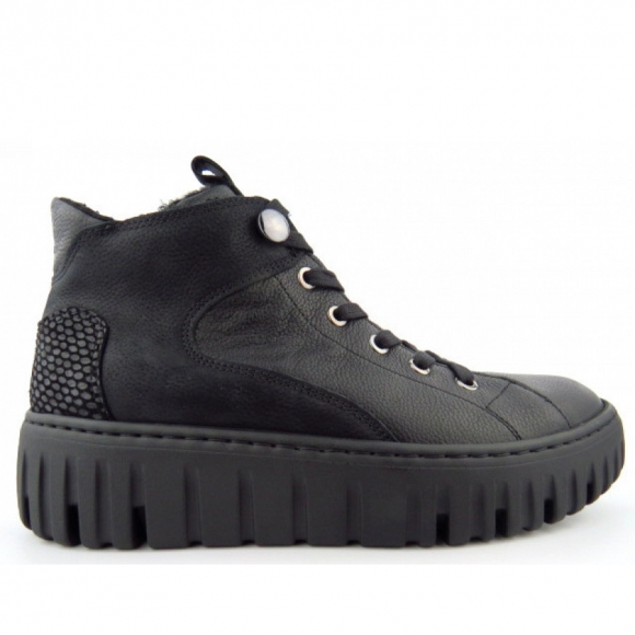 Waldläufer H-Livia Stiefelette in SCHWARZ