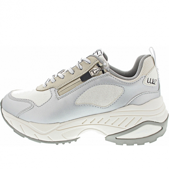 Waldläufer H-Pepper Sneaker low in silber perl beige
