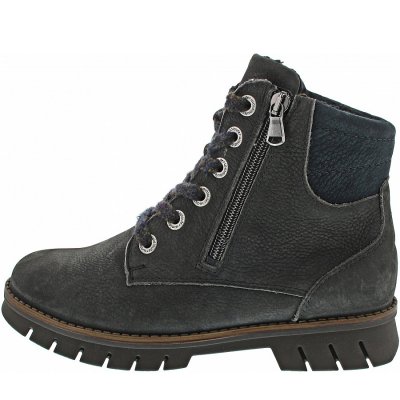 Waldläufer H-Xara Schnürstiefel in carbon notte