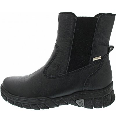 Waldläufer Stiefelette in schwarz