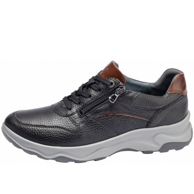 Waldläufer H- MAX 18 Schnürer in schwarz cognac