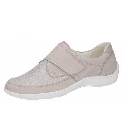 Waldläufer Henni 20 Weite H Klettschuh in stein silber