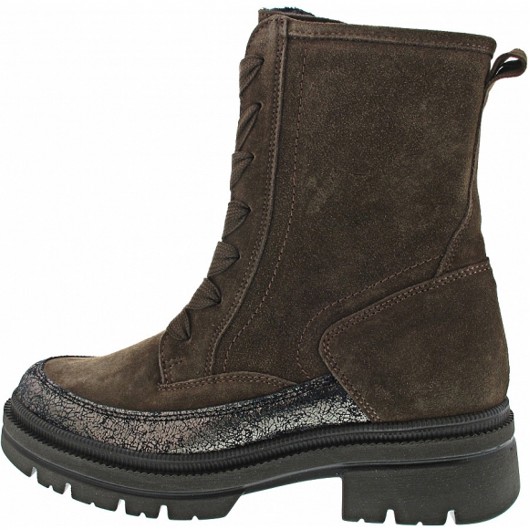 Waldläufer Amara Schnürstiefel in anthrazit wood