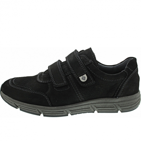 Waldläufer Haslo Klettschuh in schwarz