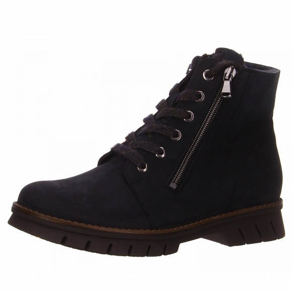Waldläufer Stiefelette in blau