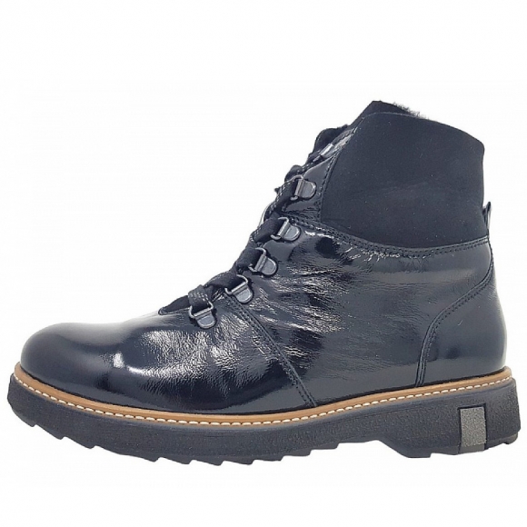 Waldläufer Hitomi Schnürstiefel in 304001 Schwarz