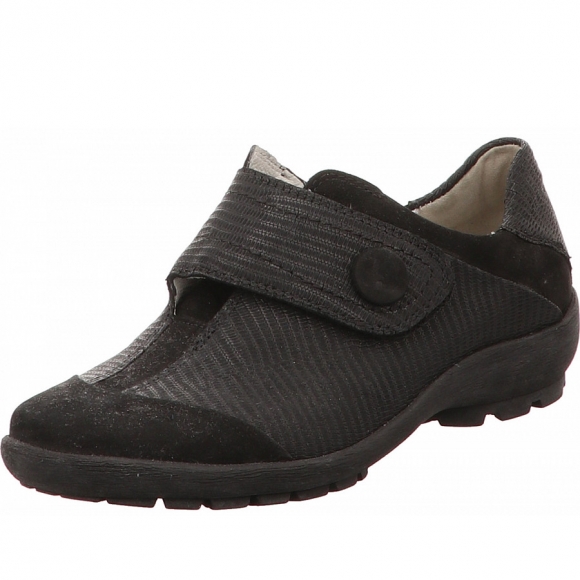 Waldläufer holma Kletthalbschuh in schwarz