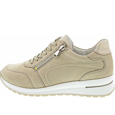 Waldläufer H-Inessa sportlicher Schnürer in desert lightgold