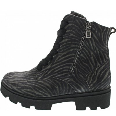 Waldläufer K-Dani Schnürstiefelette in carbon