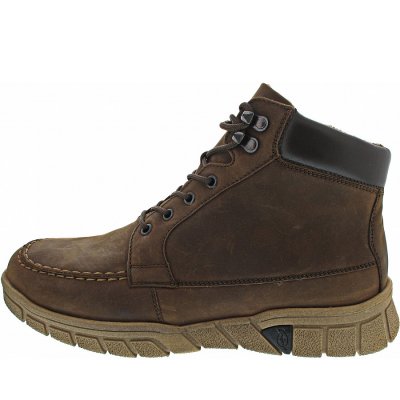 Waldläufer H-Lino Schnürstiefel in tabak brasil