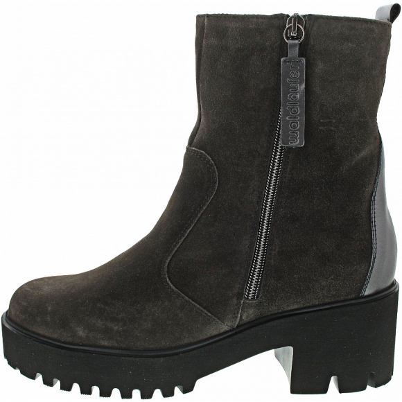 Waldläufer H-Nira Stiefelette in carbon asphalt