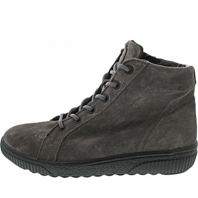 Waldläufer H-Steffi Schnürstiefel in carbon
