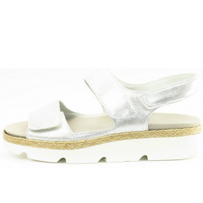 Waldläufer H-Sissy Bufa silber Sling Sandalette in SILBER