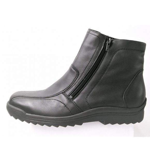 Waldläufer Hendrik Palmer schwarz Stiefelette in schwarz