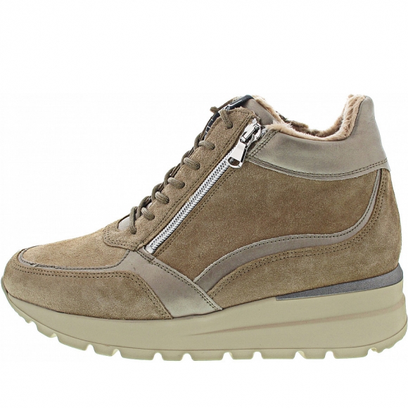 Waldläufer H-Feli Schnürstiefelette in taupe fango