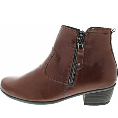 Waldläufer Haifi Stiefelette in cognac