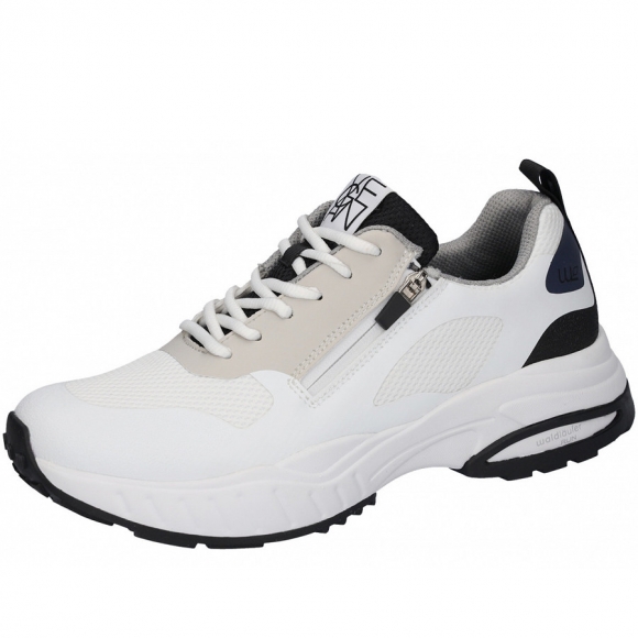Waldläufer Schnürschuhe in perl/navy