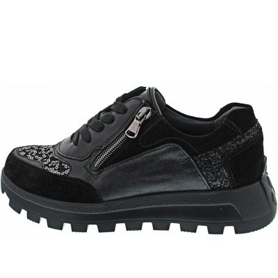 Waldläufer H-Ajala Sneaker in schwarz