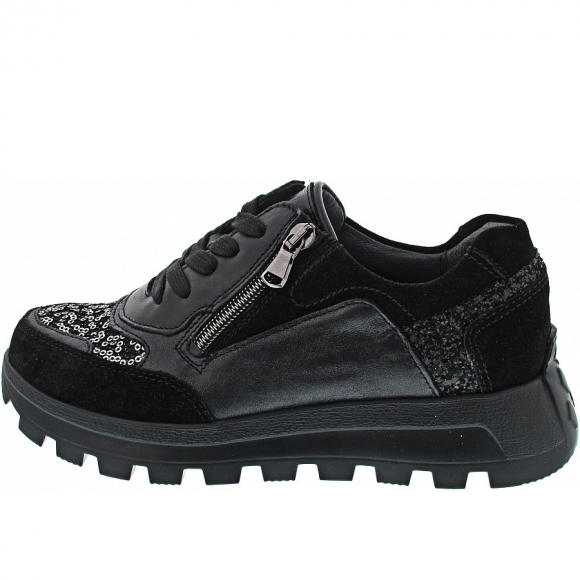 Waldläufer H-Ajala Sneaker in schwarz