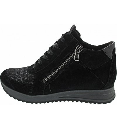 Waldläufer H-Vicky Schnürstiefelette in schwarz