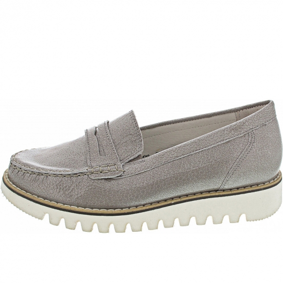 Waldläufer Habea Mokassin in taupe