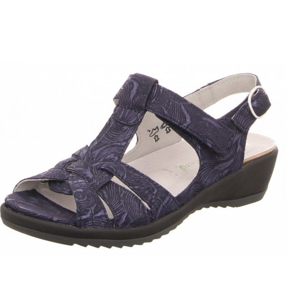 Waldläufer Sandalette in blau