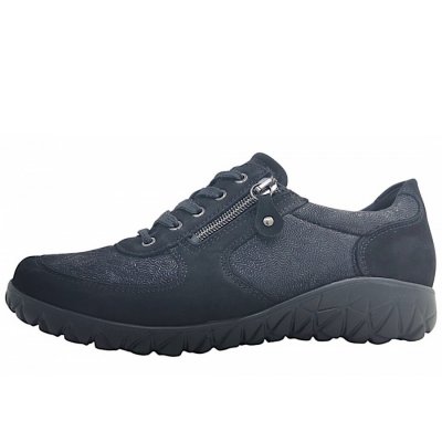 Waldläufer Havy Soft Schnürer in schwarz 001