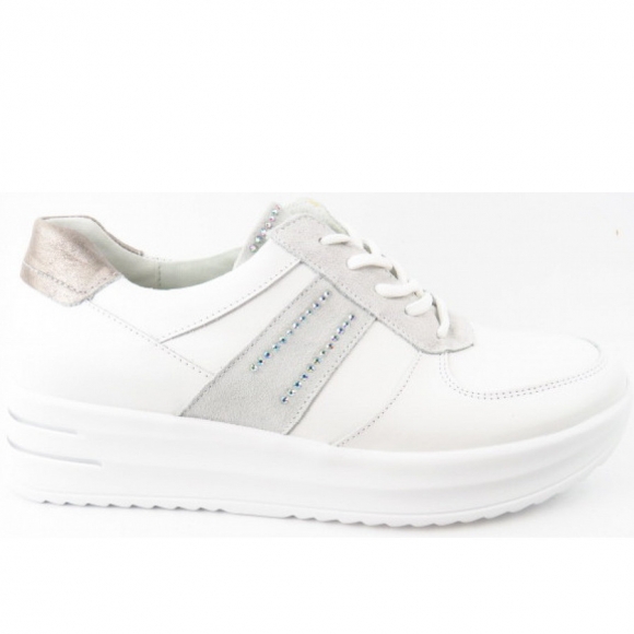 Waldläufer H-Arianna snow latte steiin Sneaker low in SNOW LATTE STEIN