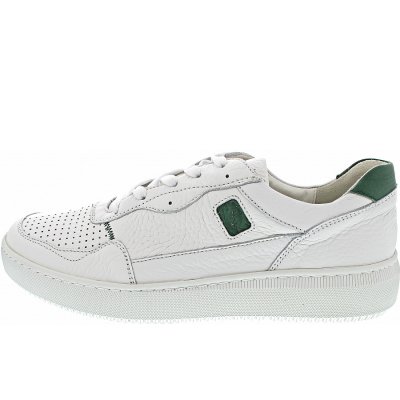 Waldläufer H-Johann Sneaker in weiss grün
