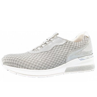 Waldläufer Clara Soft Slipper in silber