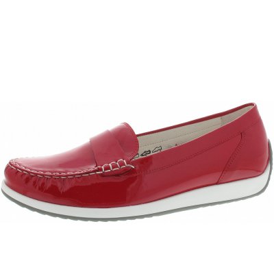 Waldläufer Hadera Slipper in rosso