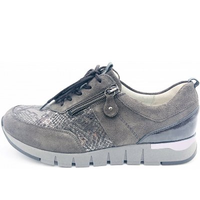 Waldläufer order kobra order taipei Schnürschuhe in grau