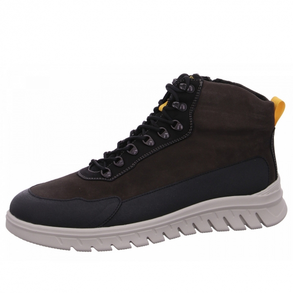 Waldläufer H-Bruno Schnürstiefel in 991 schwarz carbon