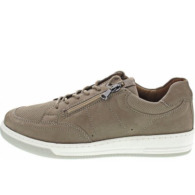 Waldläufer H-David sportlicher Schnürer in beige